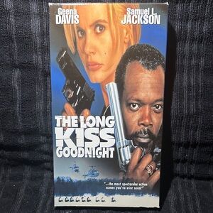 The Long Kuss Goodnight VHS Movie